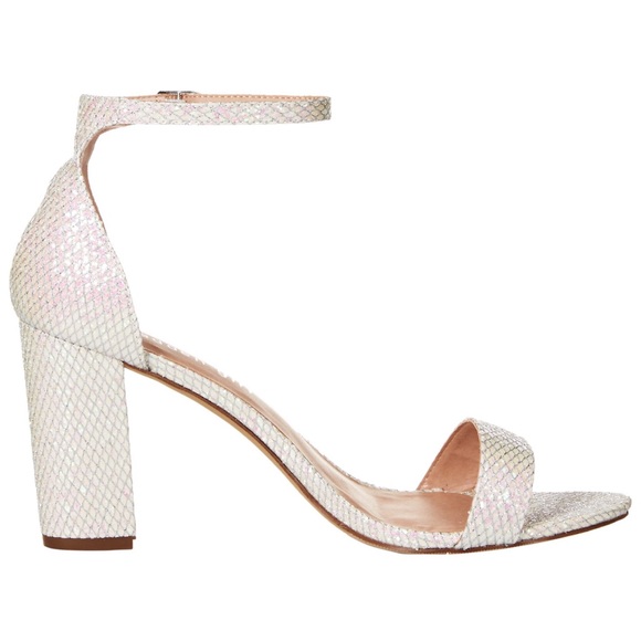 Madden Girl Hologram Beella Dress Sandals Size 9M - Picture 4 of 7